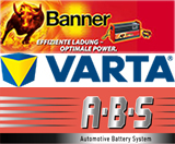 <b>Banner, Varta, A.B.S. autó és motorkerékpár indító, valamint munka akkumulátorok, töltők